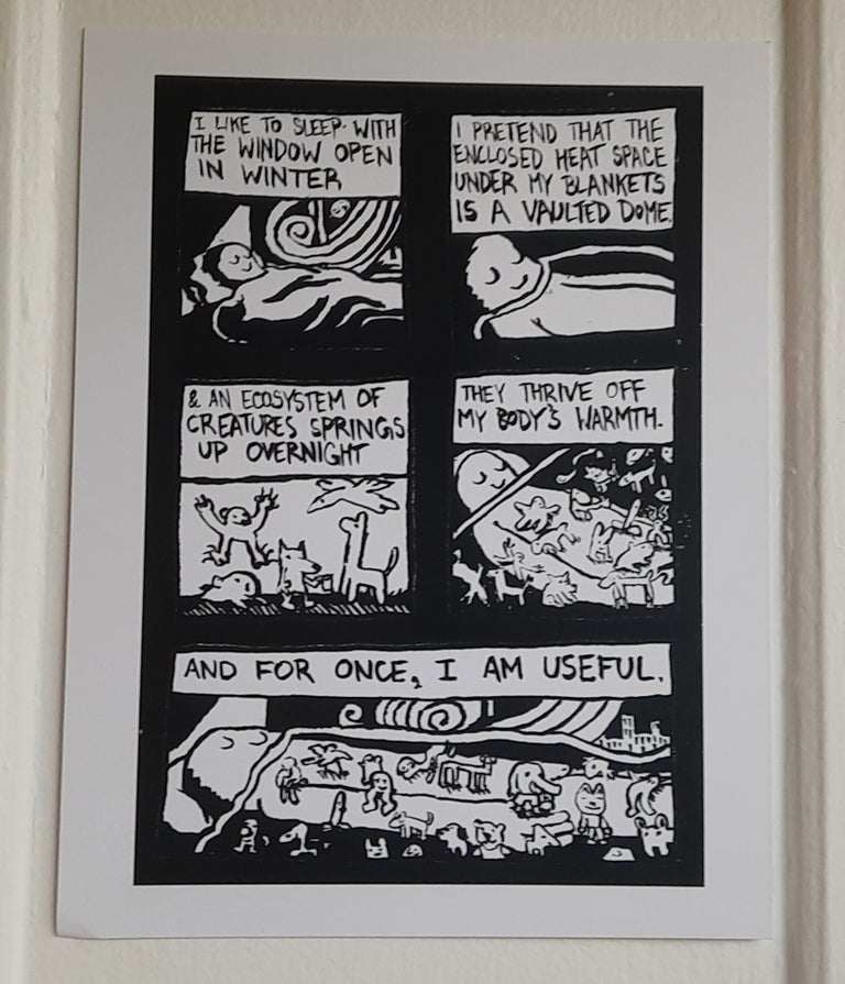 "I Like To Sleep With the Window Open in Winter" Print